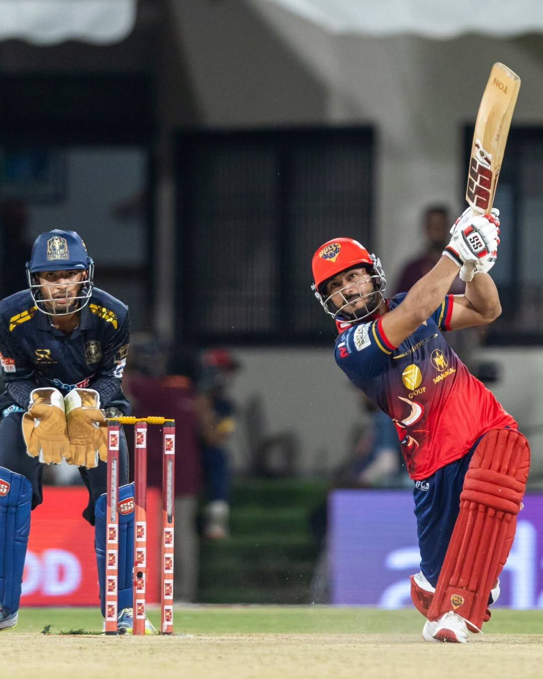 Shivang Kumar slammed the fastest fifty in MPL during a recent match between Bundelkhand Bulls and Malwa Stallions. (Instagram) Shivang Bulls IG