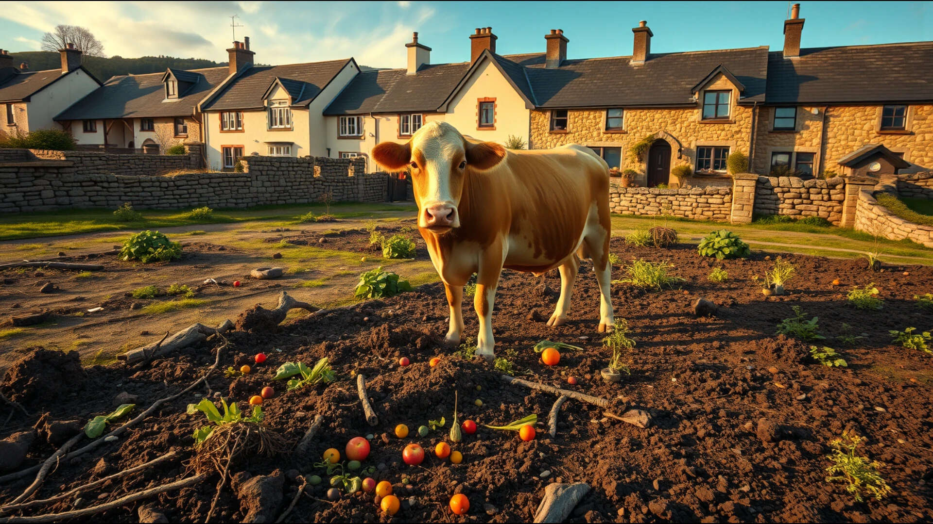 'Every man is sociable until a cow invades his garden': Irish proverb of the day on how principles often collapse under pressure