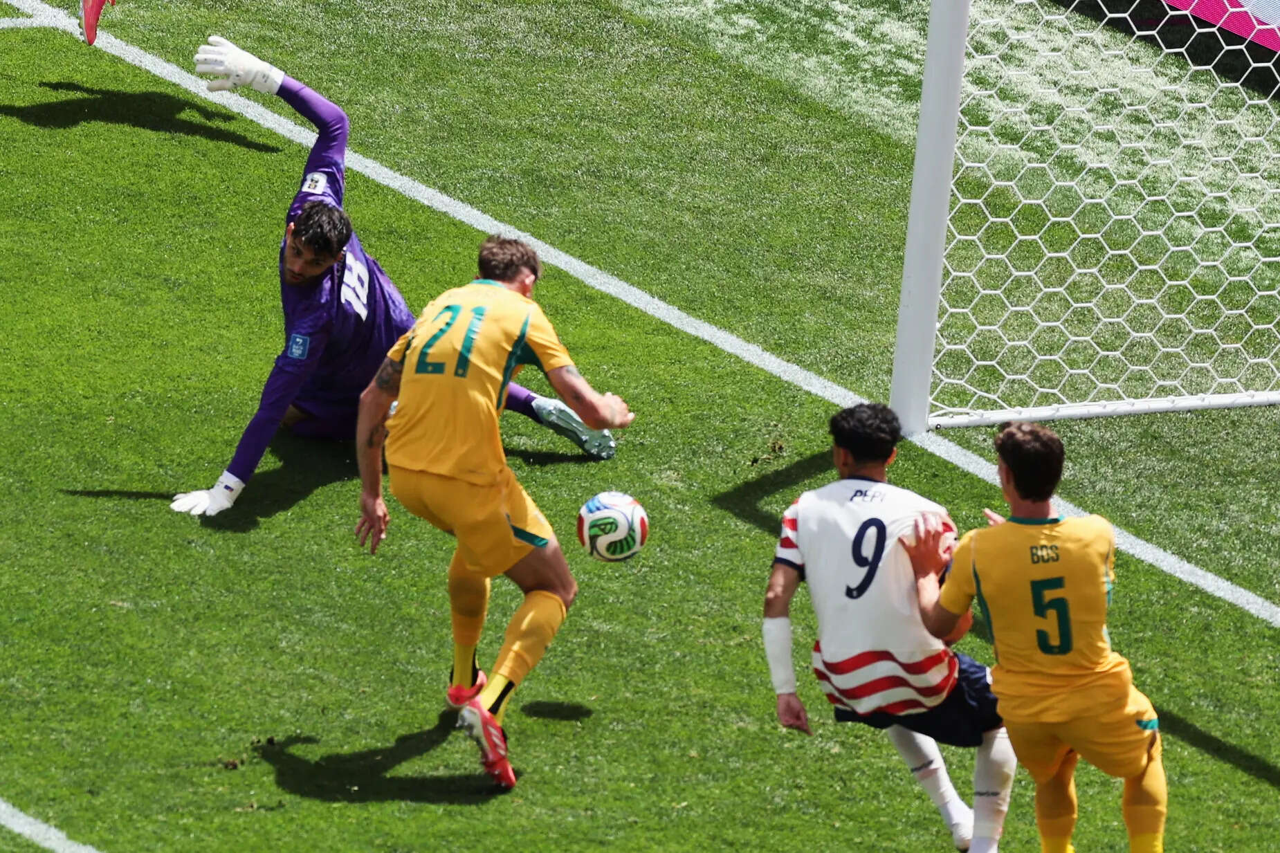 Australia US WCup Soccer