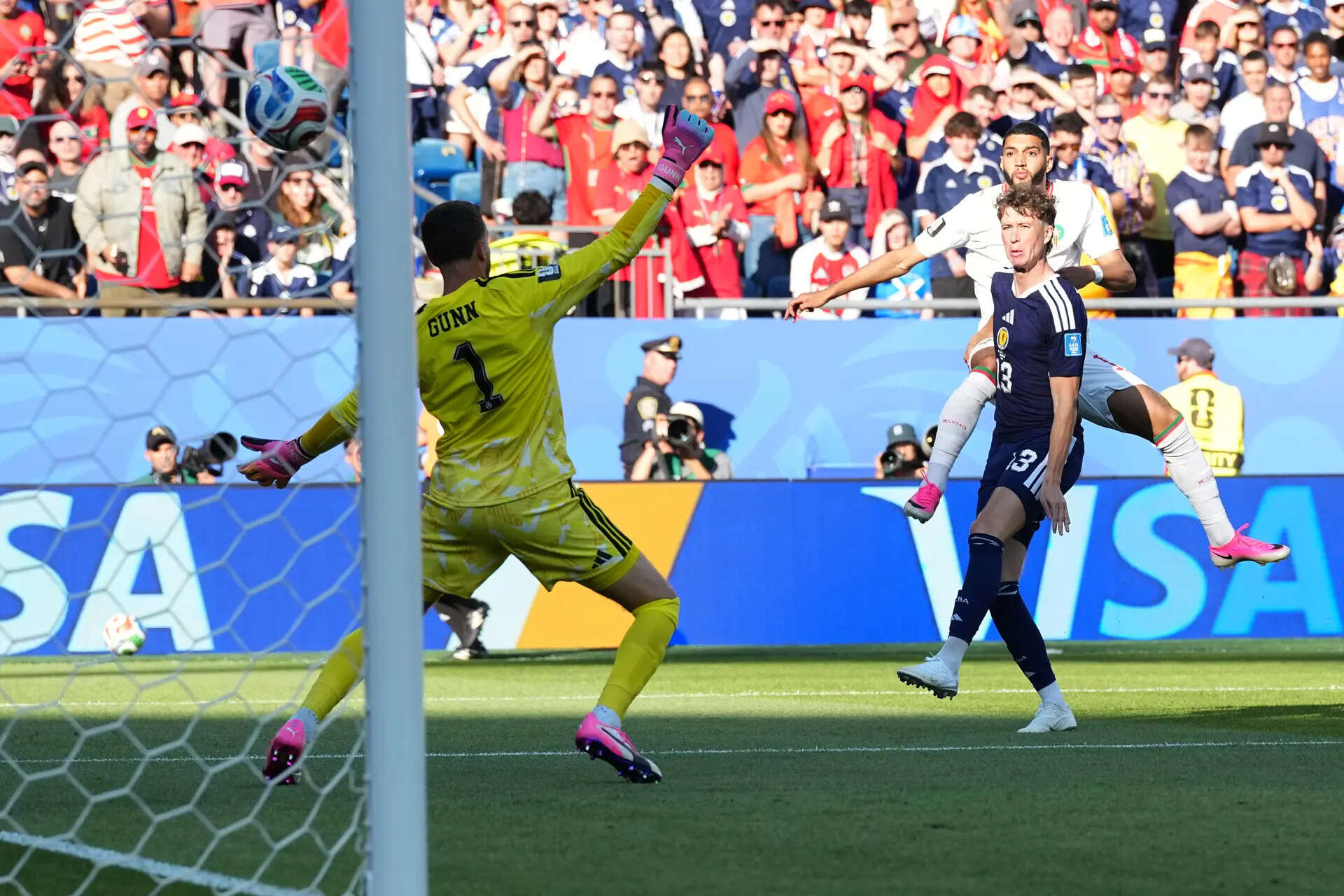 Ismael Saibari scores in second minute to lift Morocco over Scotland 1-0 at the World Cup