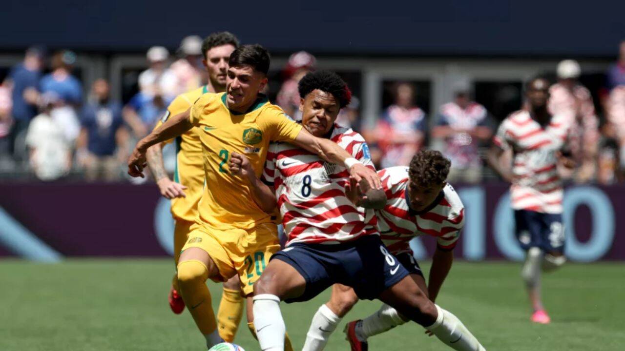 USA vs Australia World Cup match