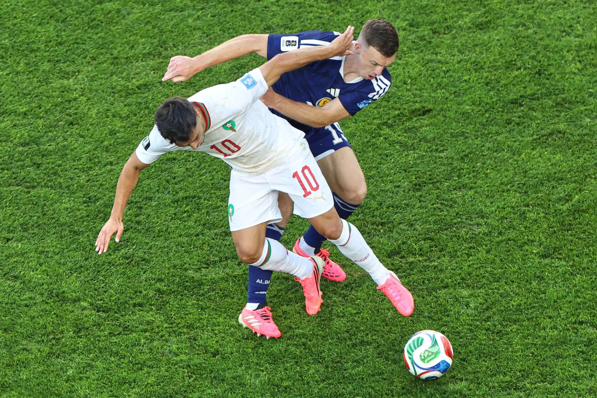 Morocco Scotland WCup Soccer
