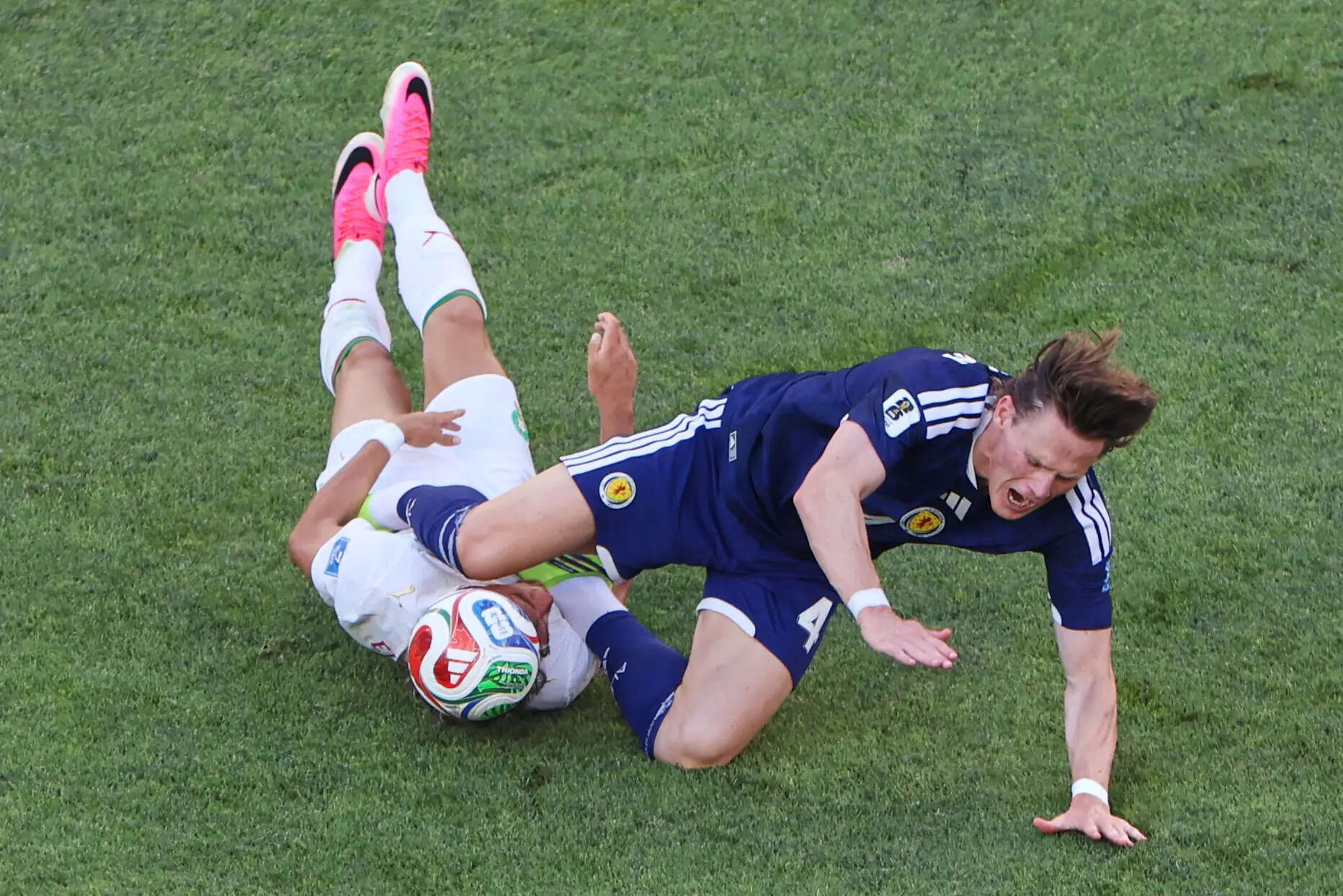 Morocco Scotland WCup Soccer