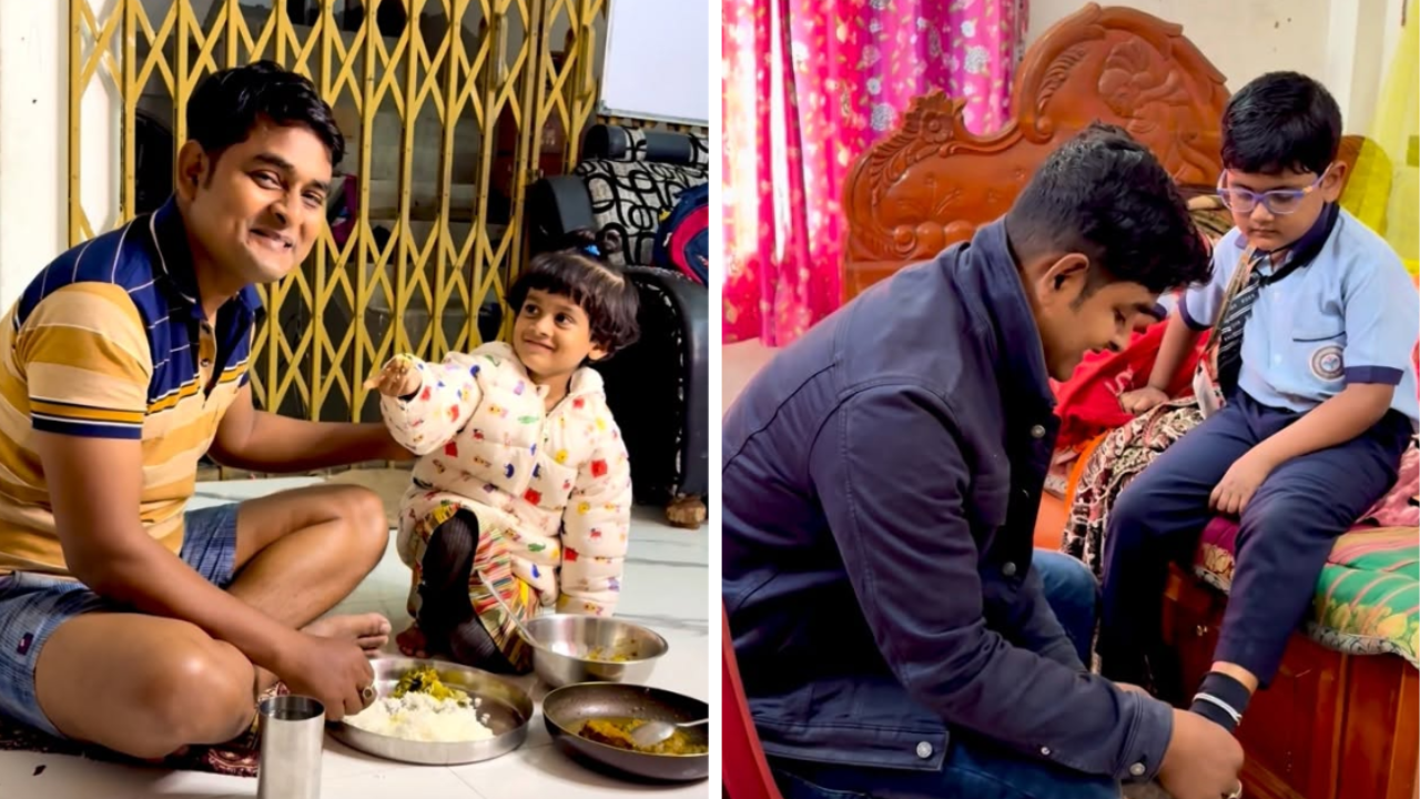 How Suvendu Sarkar, raised without parental love, became mother and father to his kids