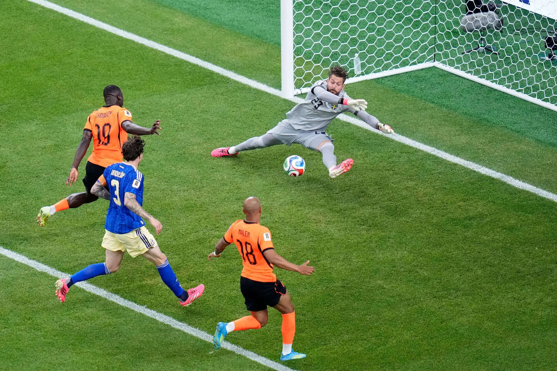 Sweden Netherlands WCup Soccer