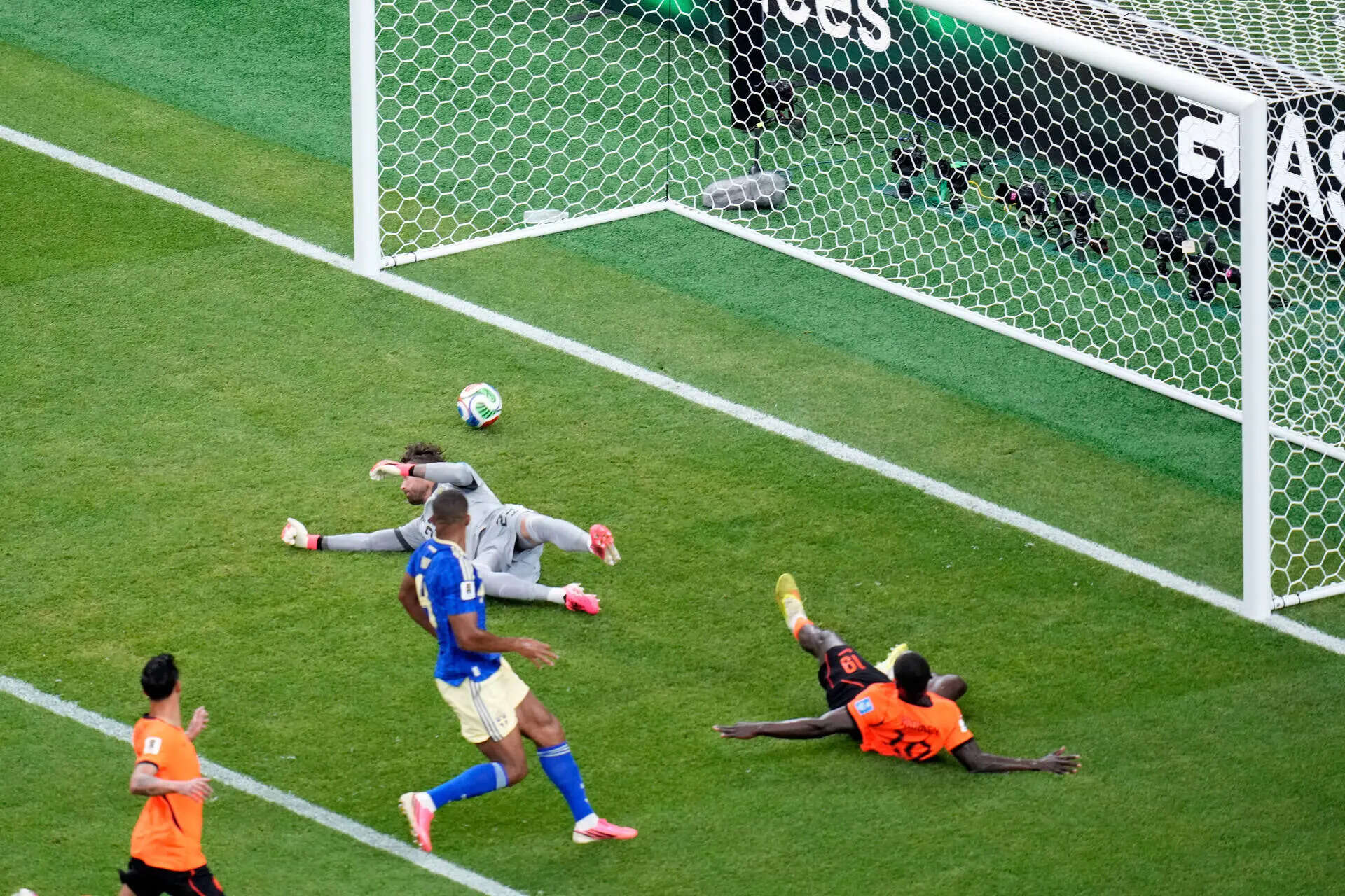 Sweden Netherlands WCup Soccer