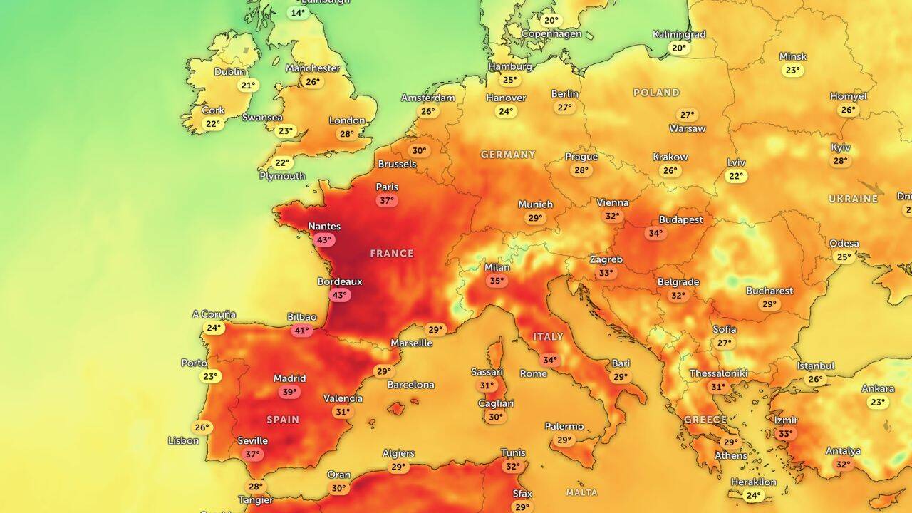 Europe heatwave
