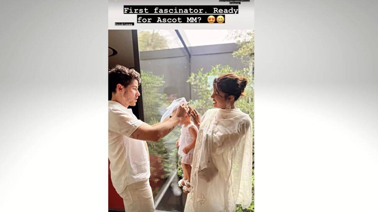 Priyanka Chopra posted a behind-the-scenes image from daughter Malti Marie’s first visit to the Royal Ascot in 2023. She wore a cream kurta set, widening the conversation around what formal race-day dressing could look like
