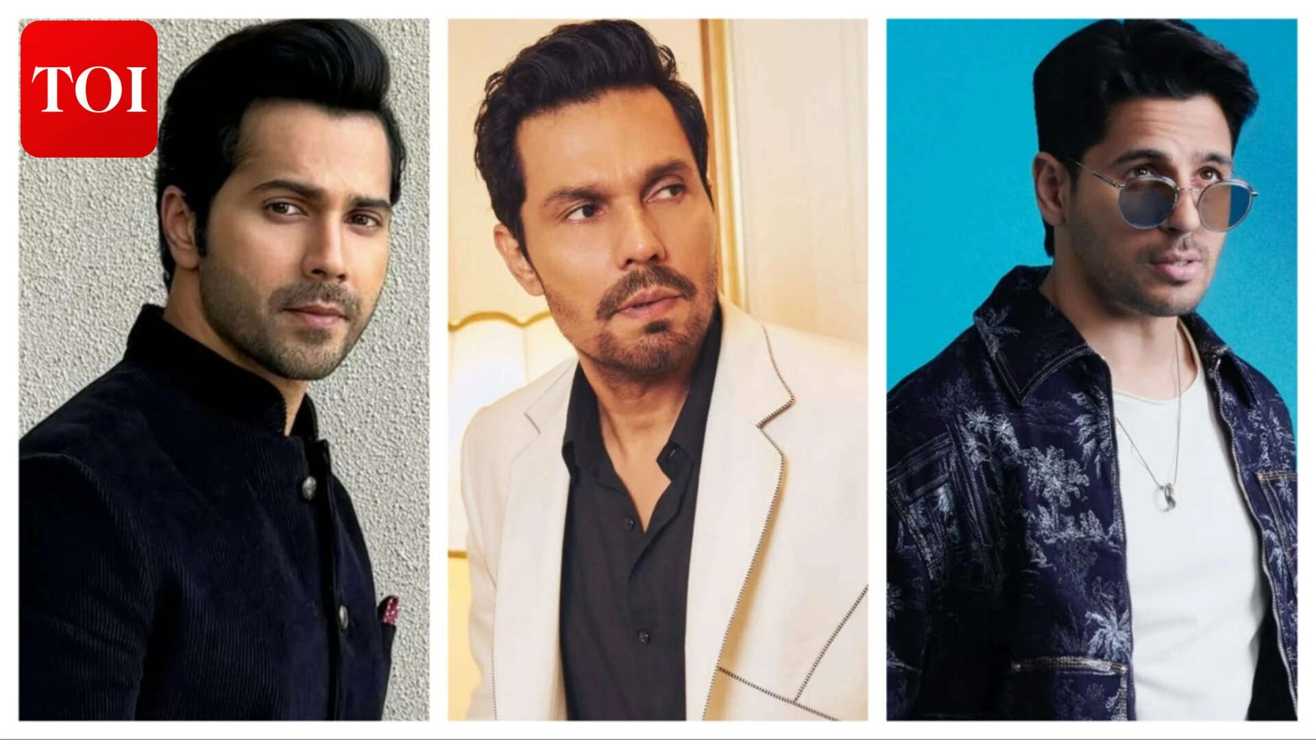 Varun Dhawan, Randeep Hooda and Sidharth Malhotra