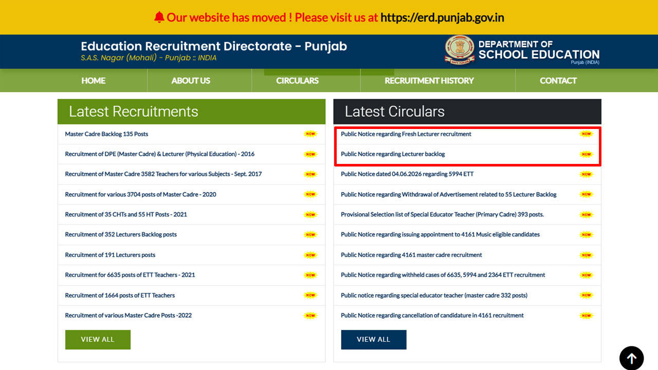 Punjab lecturer recruitment 2026: 1,013 vacancies announced; notification to be released on June 23