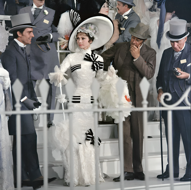 Audrey Hepburn as Eliza Doolittle