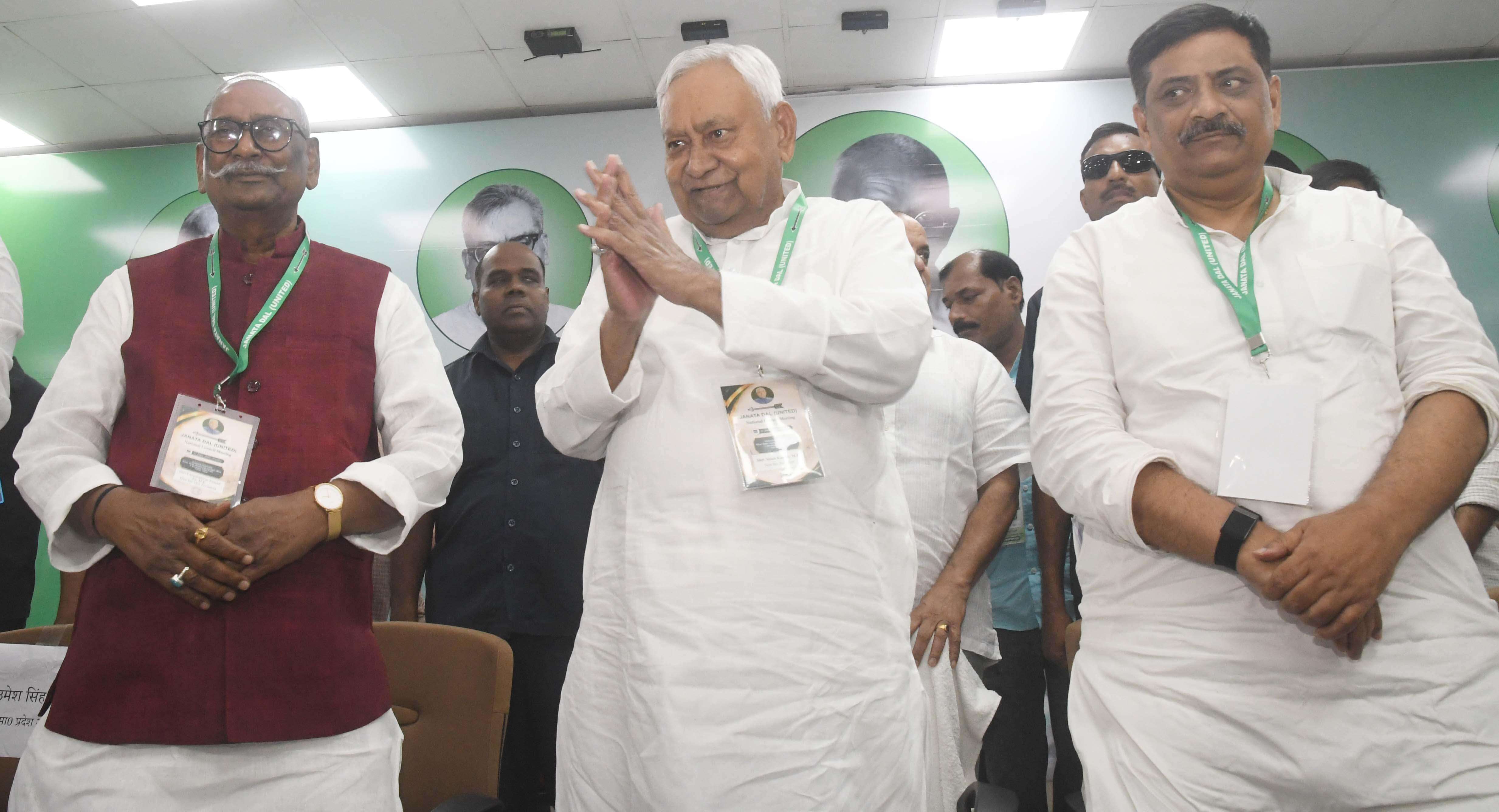 Nitish Kumar returns for fifth stint as JD(U) chief; Nishant pitched for future leadership