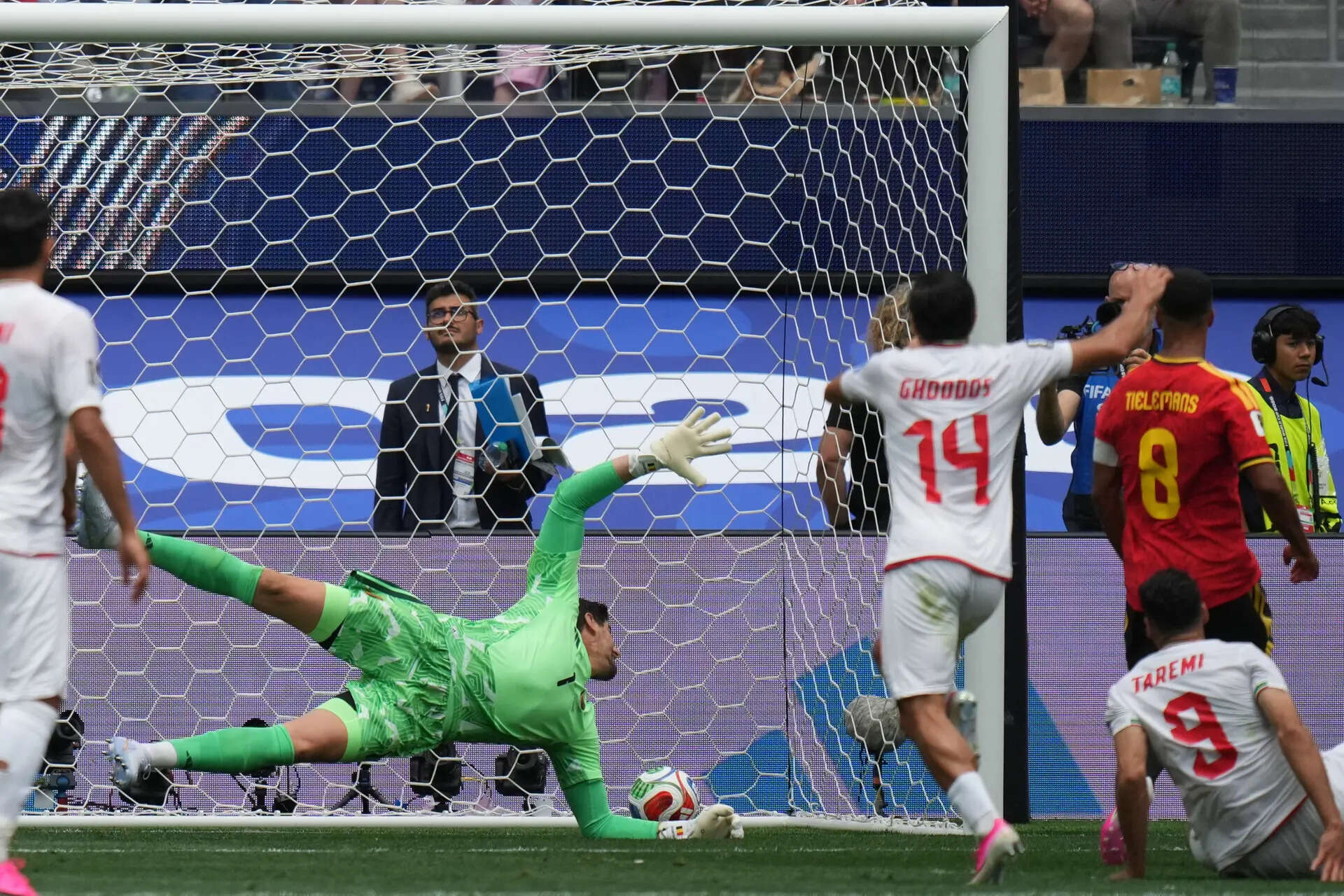 Iran Belgium WCup Soccer