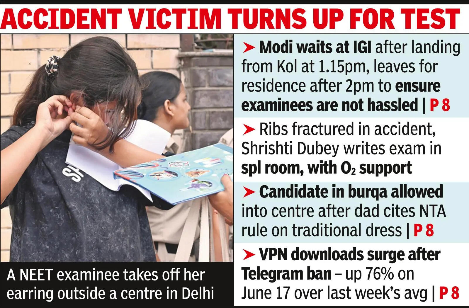 Over 20 lakh student sighs of relief after smooth NEET-UG retest