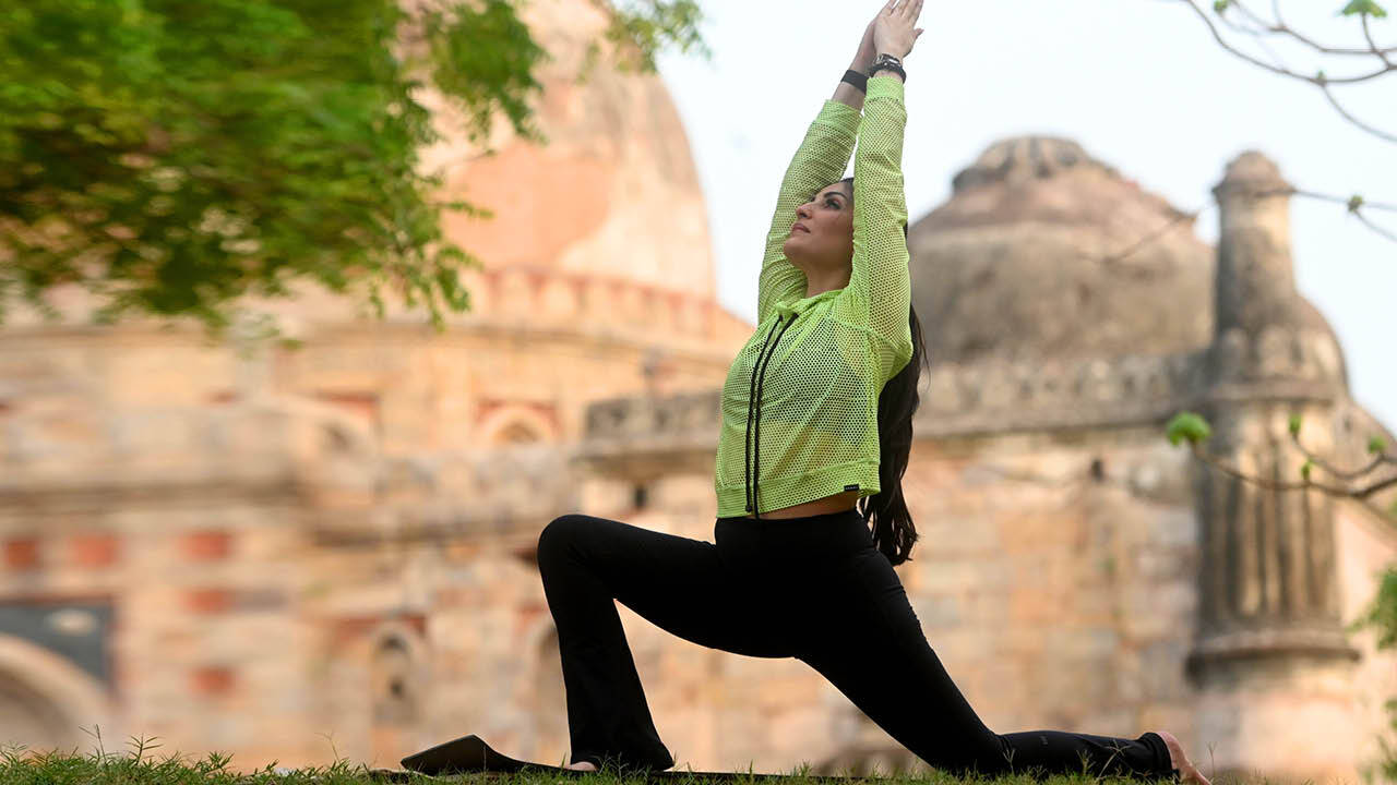 Globally, yoga has gained immense popularity, and there are now many different forms of it. However, for Riddhima, the traditional form works best