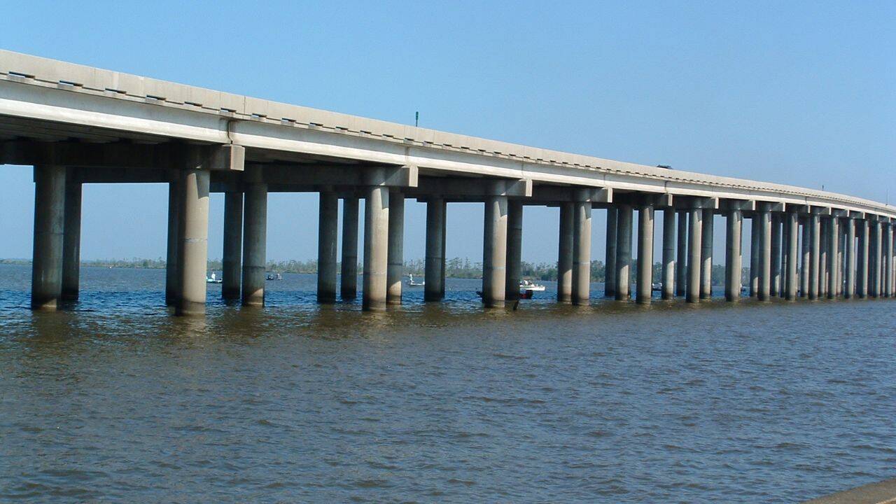 Manchac Swamp Bridge