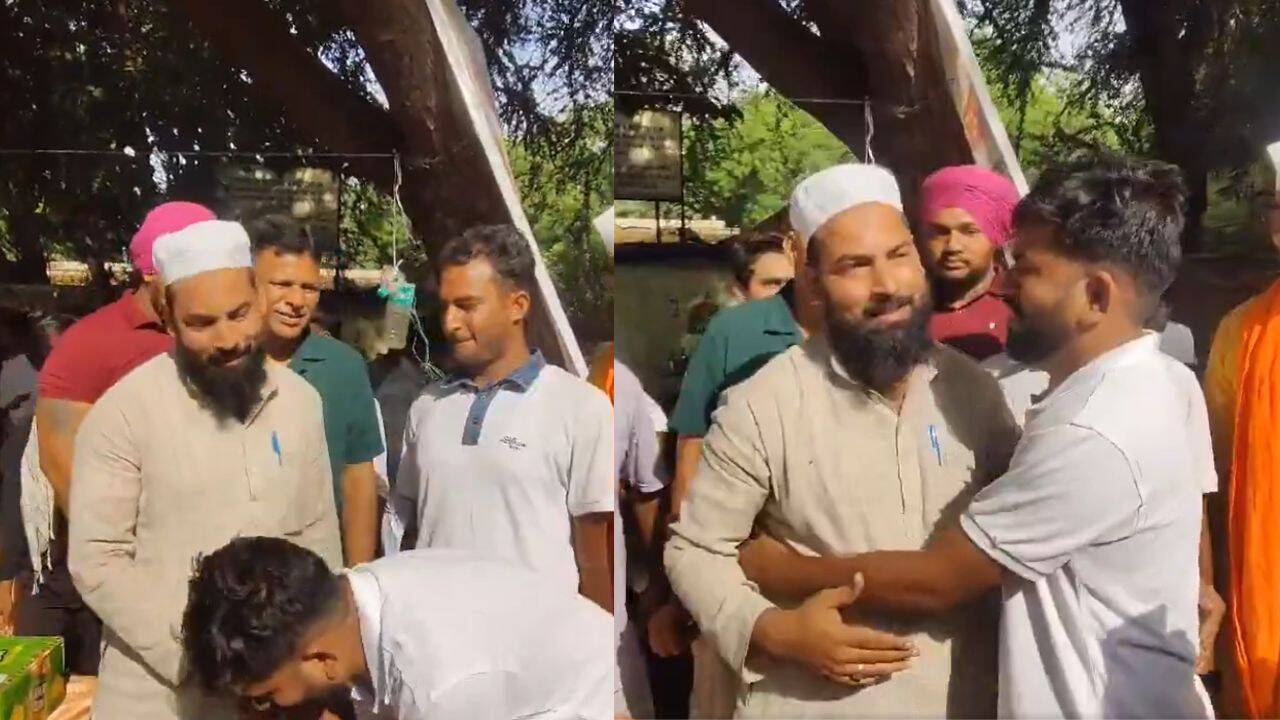Dipke touches feet of volunteer; candlelight vigil today as protest enters day 3