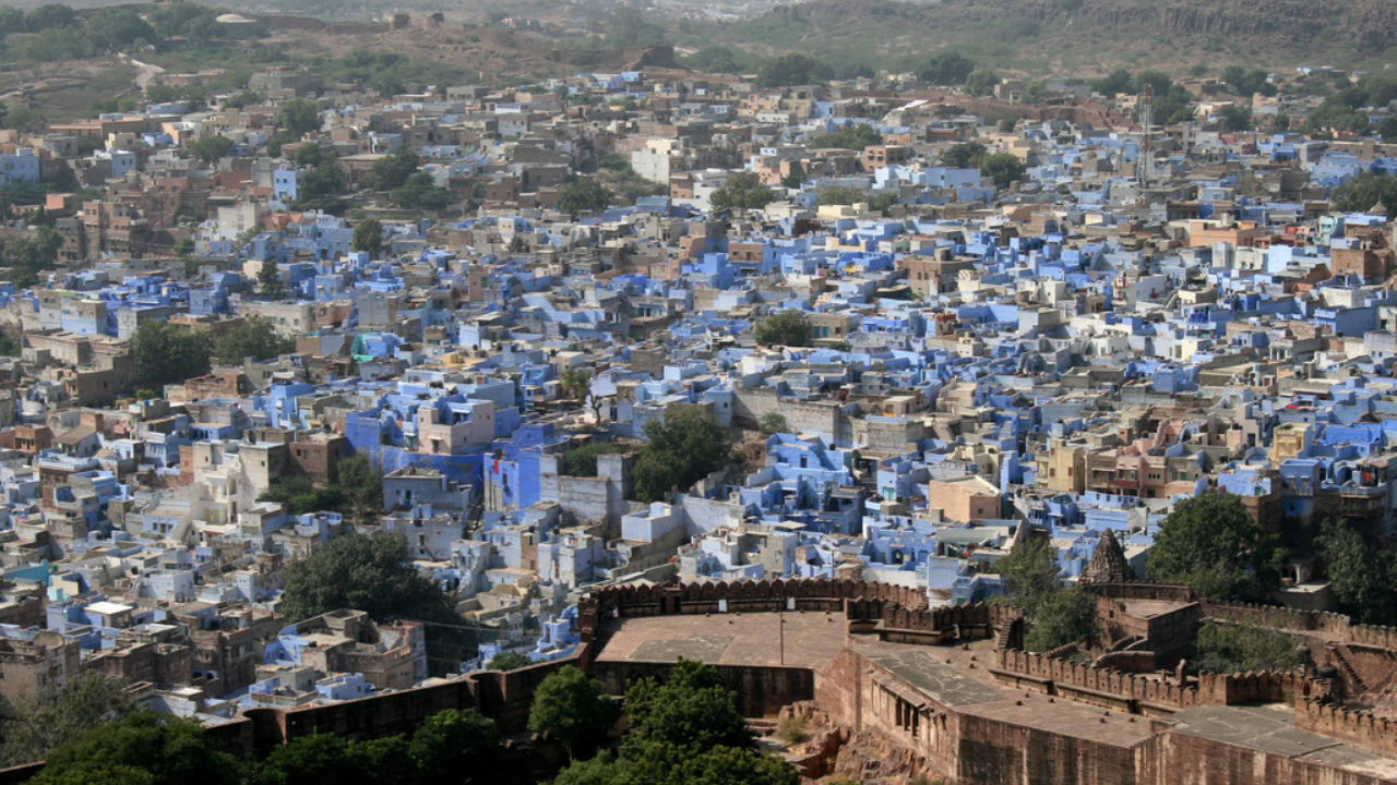 Blue city of India