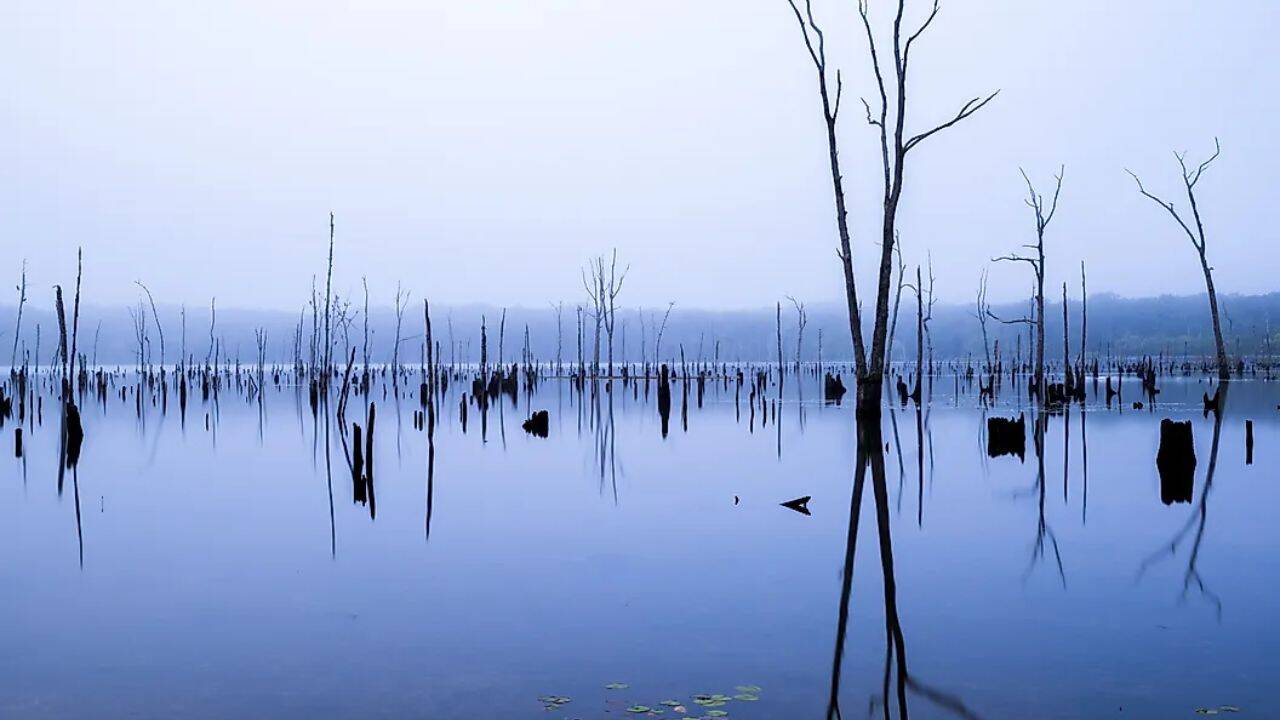 5. Manicouagan Reservoir, Quebec