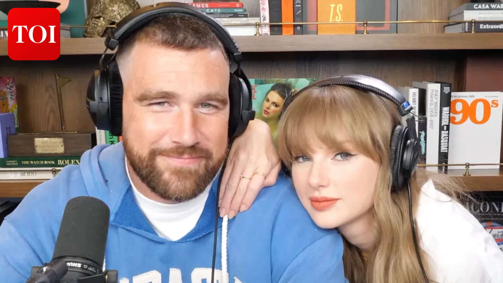 Taylor Swift and Travis Kelce
