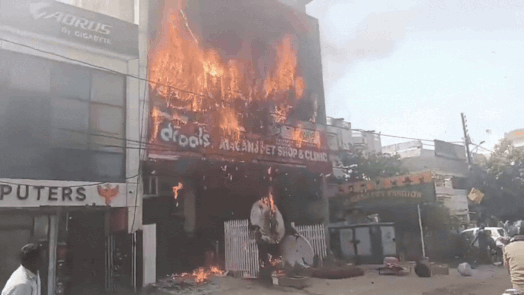 Lucknow gaming zone fire: 4 charred to death, several injured as rescue op continues