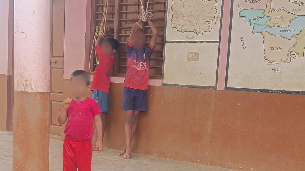 Karnataka: 2 boys tied to school grill, beaten with slippers after cricket ball hits woman