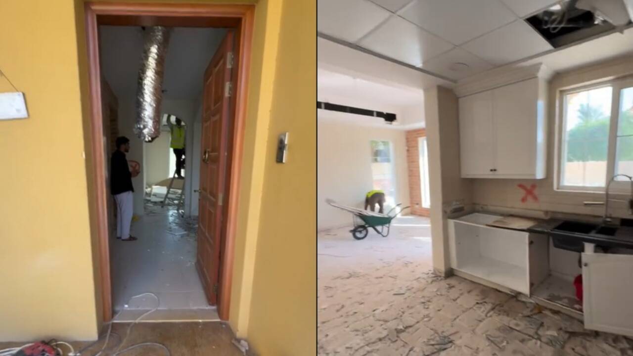 Oliver Rowland new house before renovation
