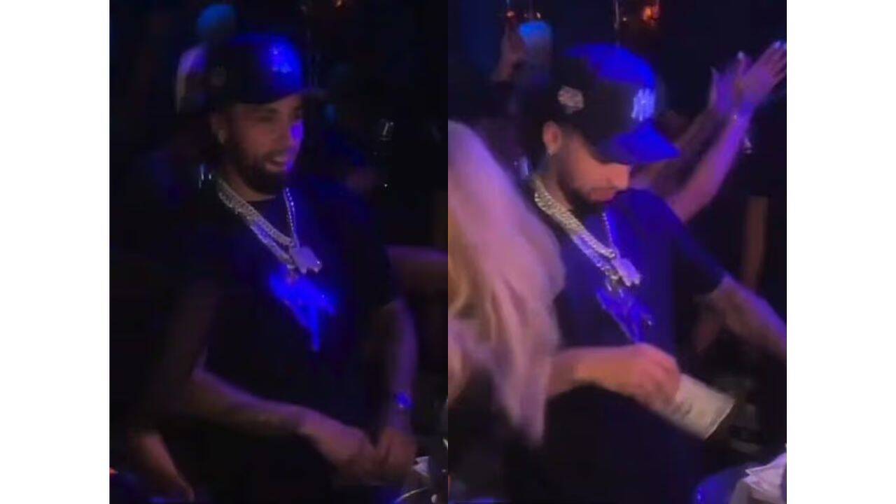 Jose Alvarado at at night club