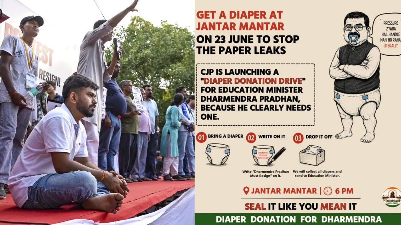 'Bring a diaper, write your demand': CJP's new protest plan at 6pm today
