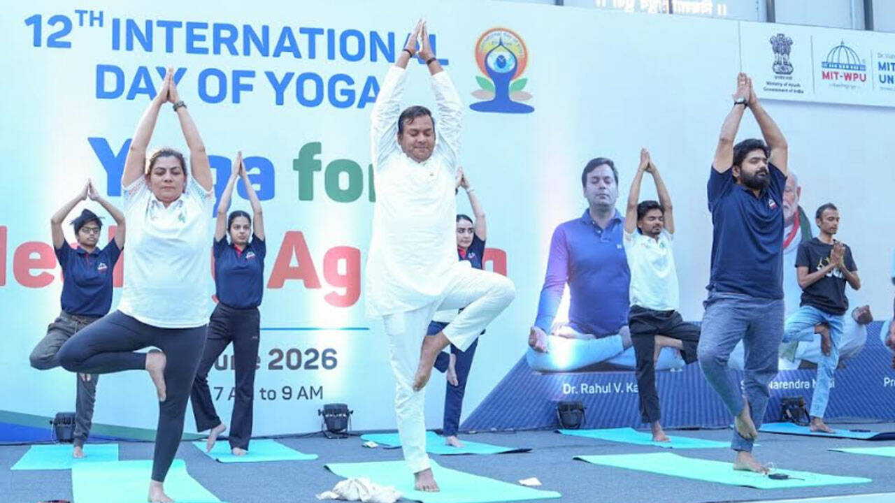 Yoga offers a path to a stress-free life, says Rahul Karad