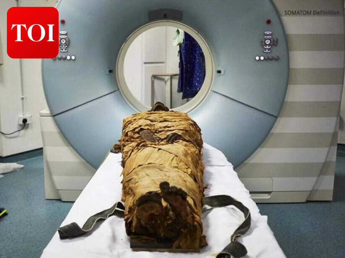 mummy in ct machine