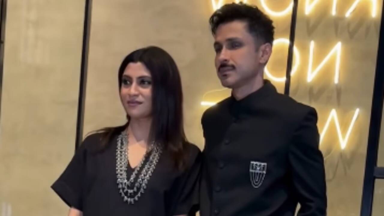 Amol Parashar and Konkona Sen Sharma steal attention at 'Gram Chikitsalay 2' event; Both twin in black