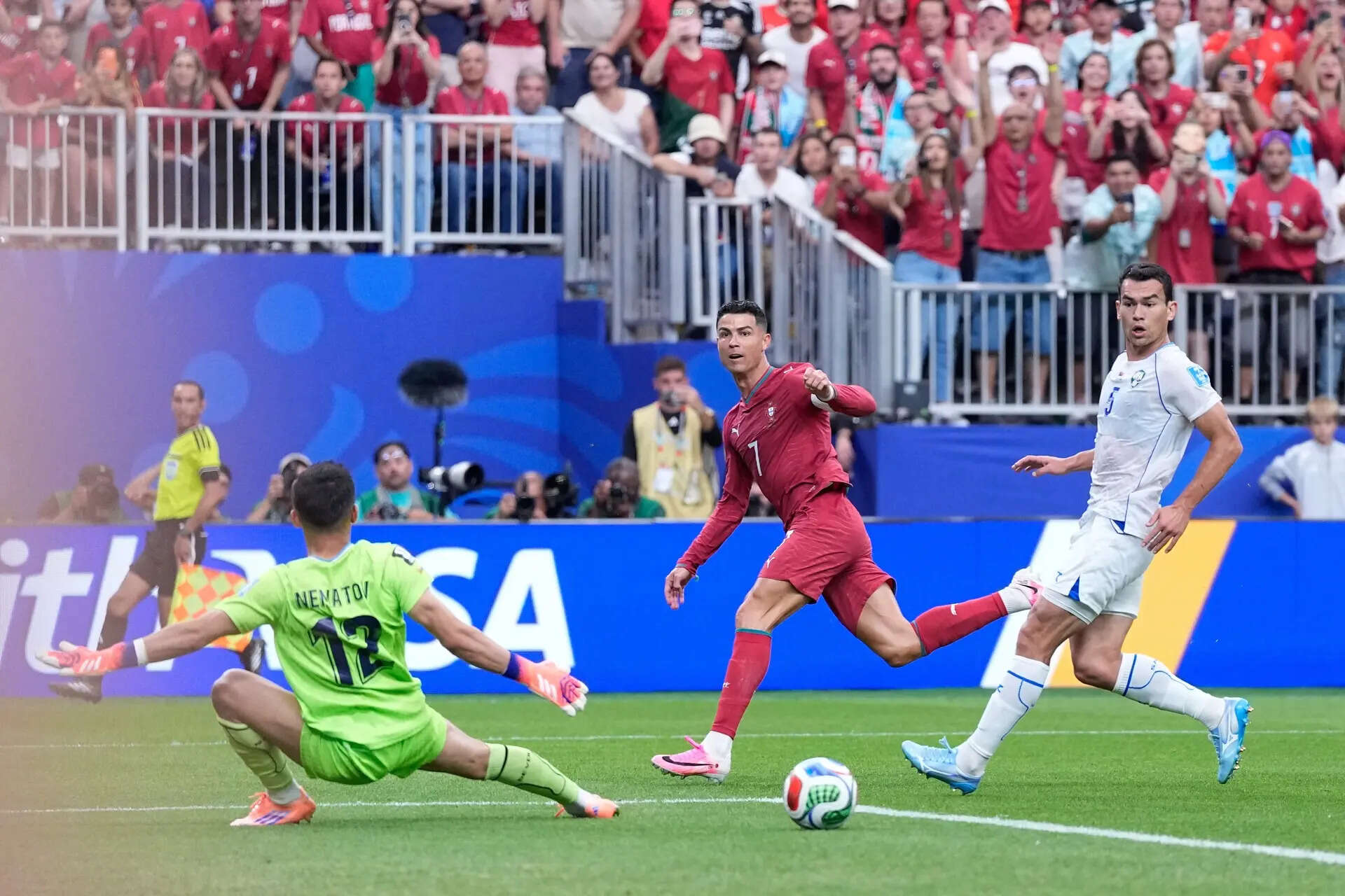 Portugal's Ronaldo and England's Kane are Day 13 focus of World Cup, and other highlights in photos