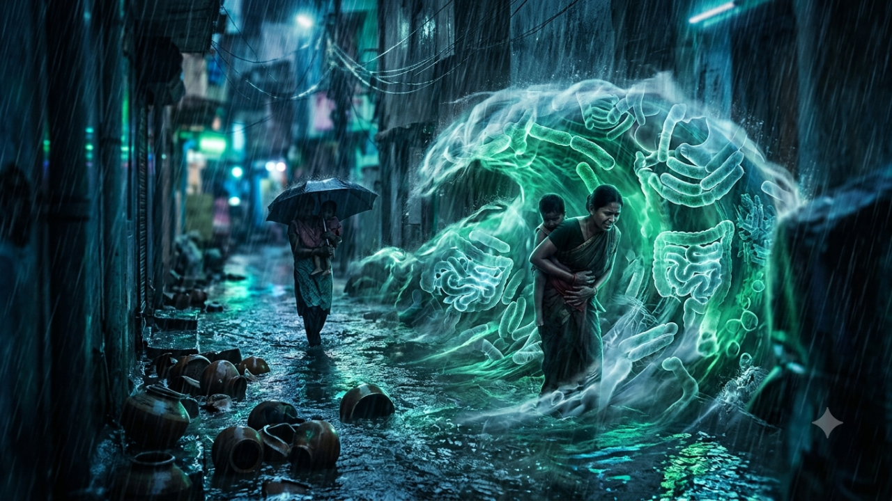 As the monsoon cools India, a wave of gut infections sweeps the country