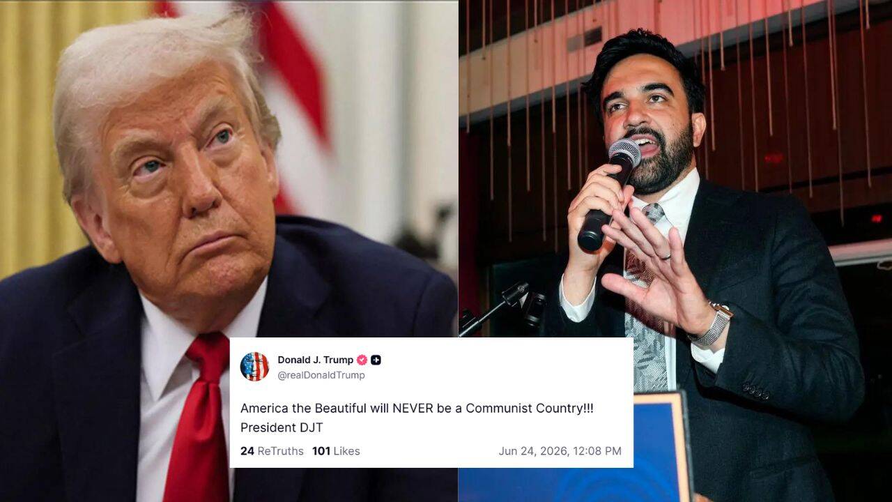 'US will never be communist': Trump's message follows big night for Mamdani-backed progressives