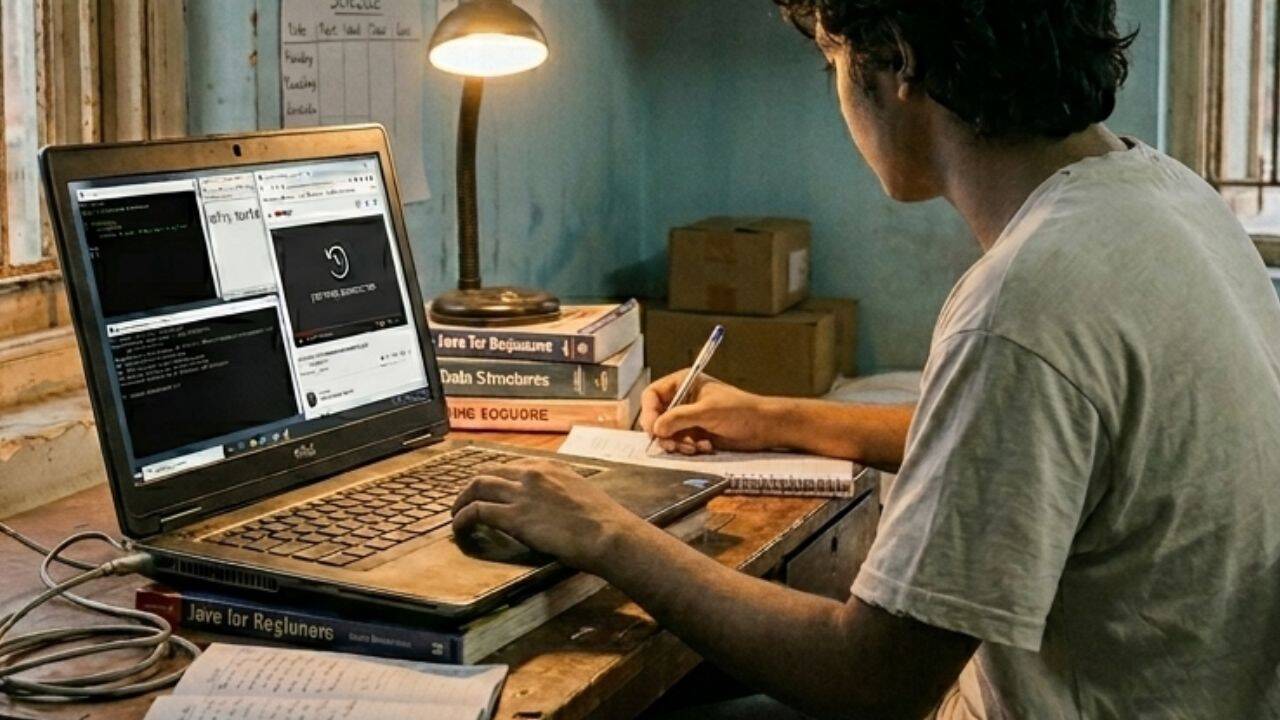 'All he had was a laptop and patchy internet': How a 19-year-old built a Rs 1 crore-a-month AI business
