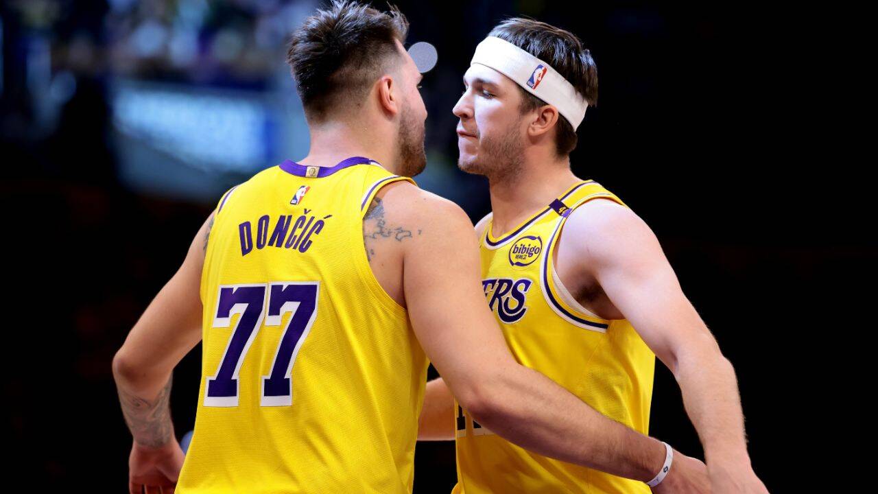 Luka Doncic and Austin Reaves