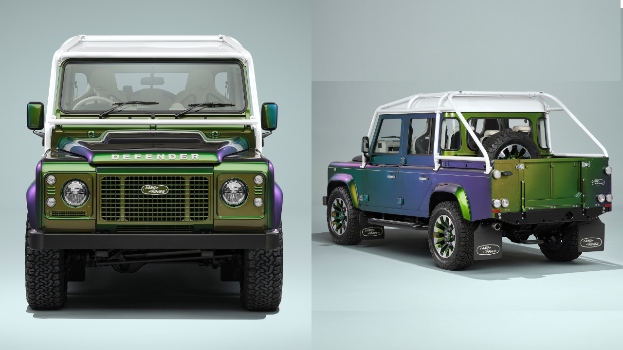 The company claims that every Defender underwent nearly 400 hours of work in its dedicated paint facility