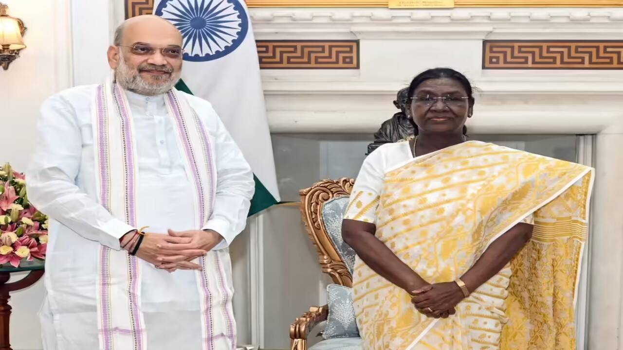 Amit Shah calls on president amid buzz of reshuffle of union council of ministers