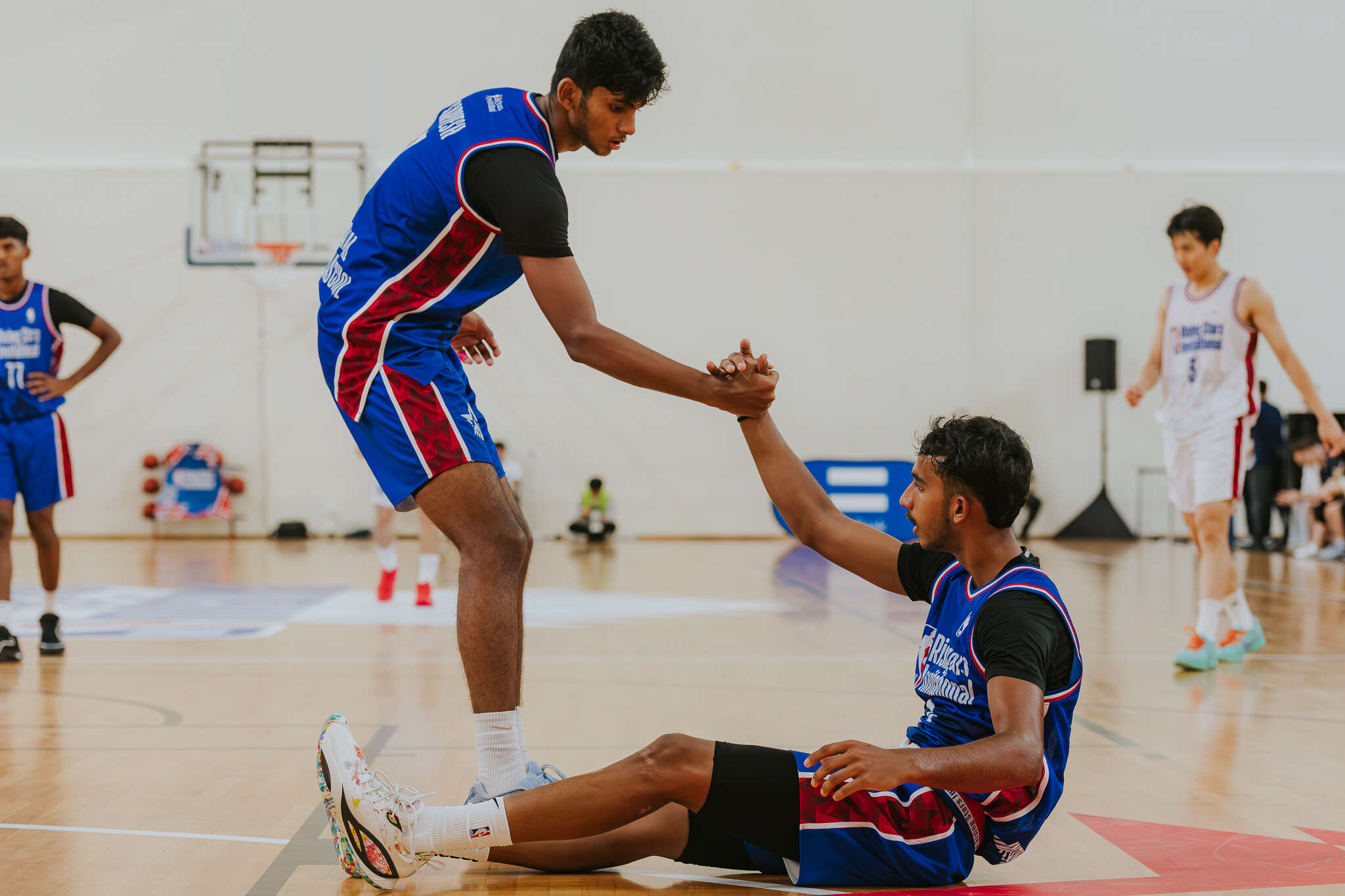 Basketball players from India