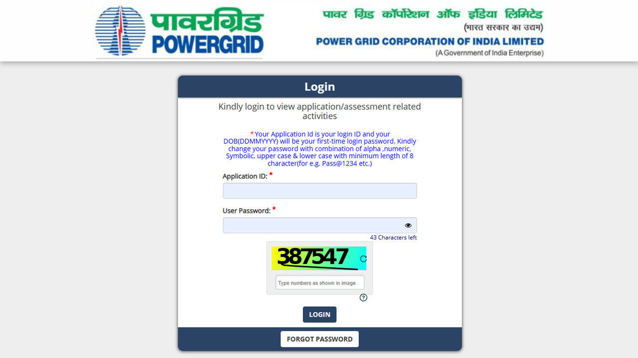 PGCIL admit card 2026 released for DT, JOT and JTT posts at powergrid.in; exam on July 1, download here