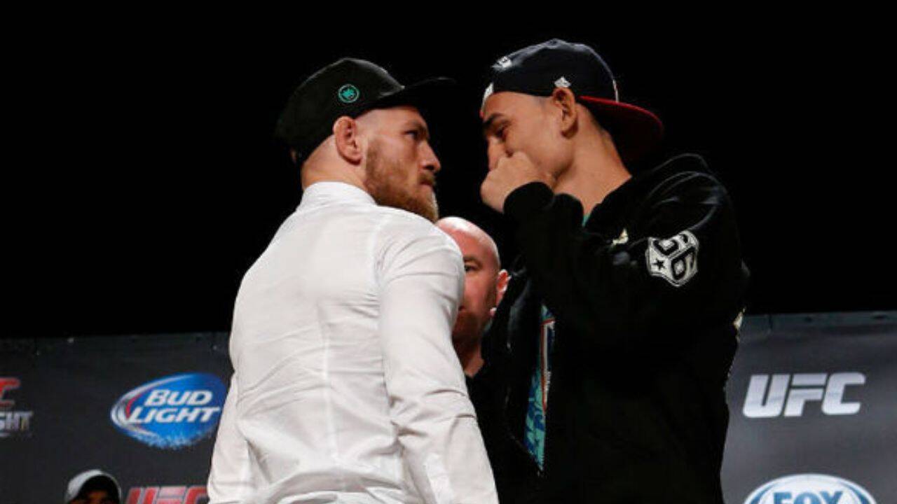 Conor McGregor and Max Holloway