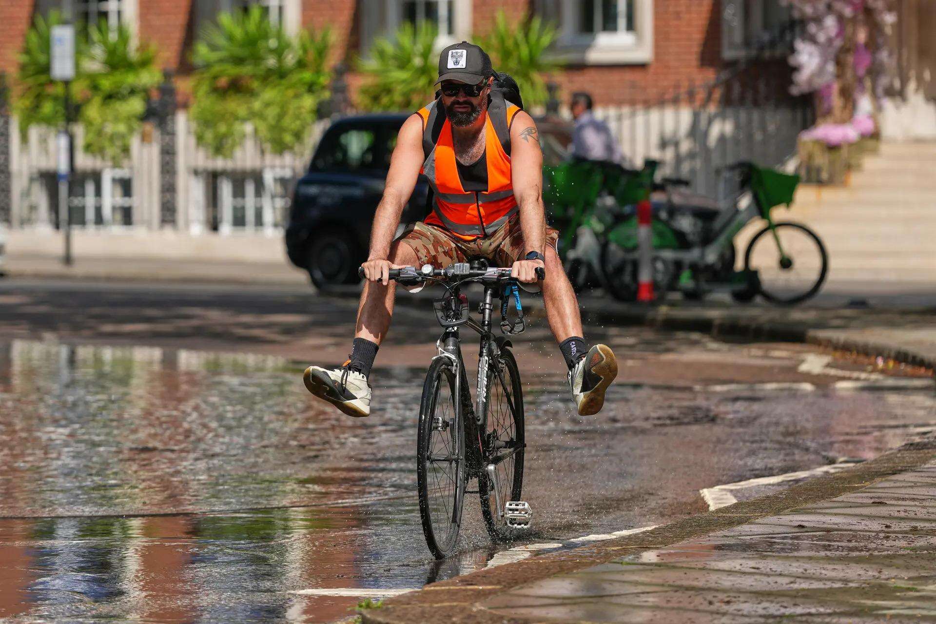 Western Europe bakes under a 'heat dome' as temperatures climb and authorities warn of health risks.