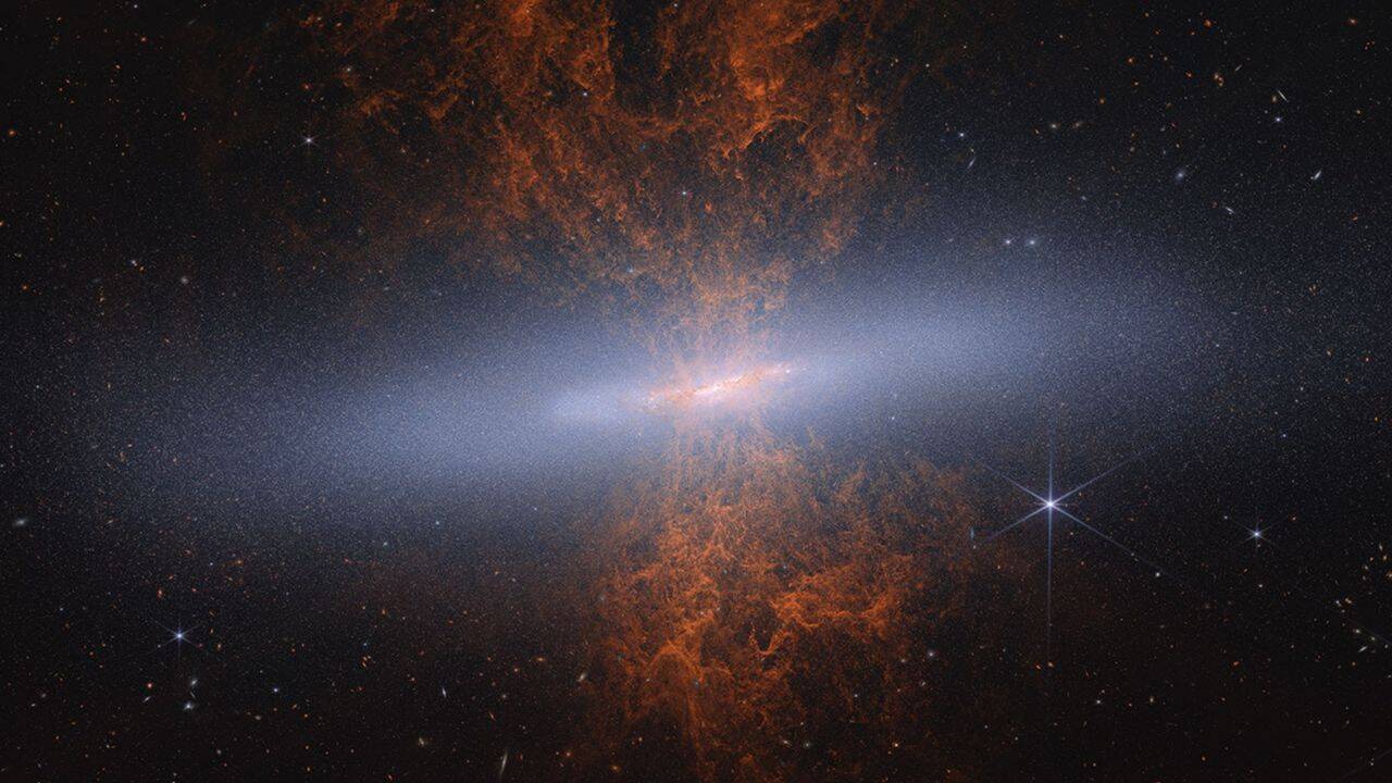 NASA's James Webb Space Telescope reveals 16.5 million stars inside the Cigar Galaxy