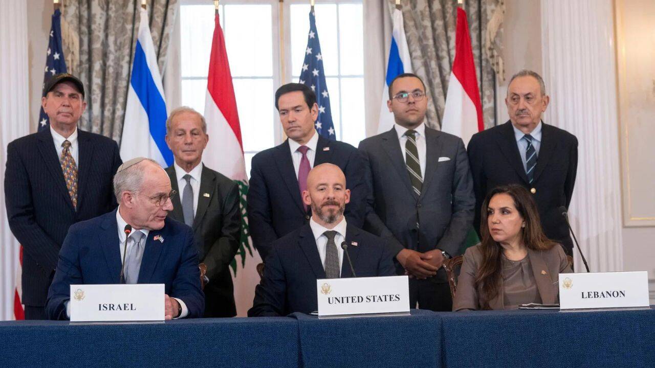 US, Israel &amp; Lebanon sign trilateral framework deal after fifth round of talks