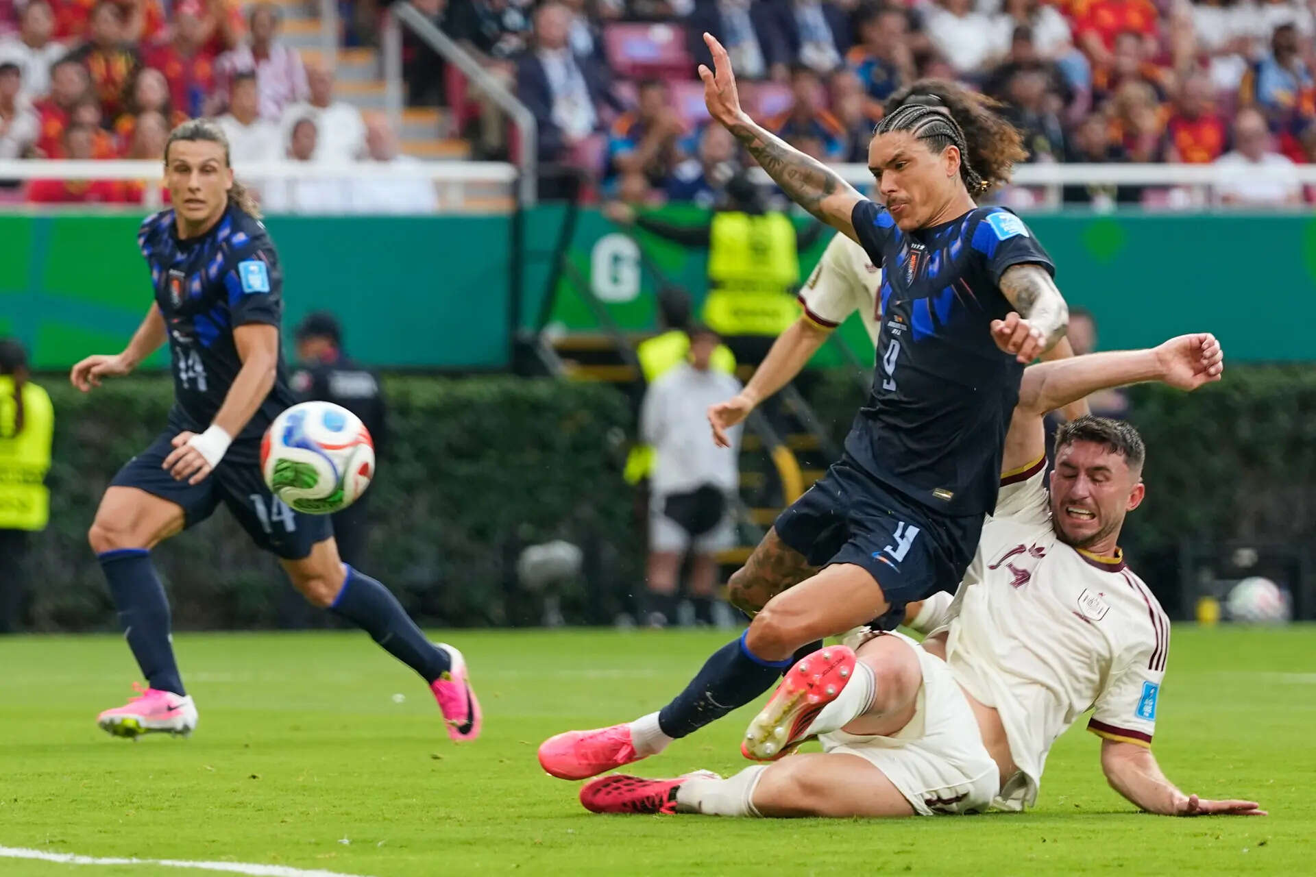 Spain Uruguay WCup Soccer