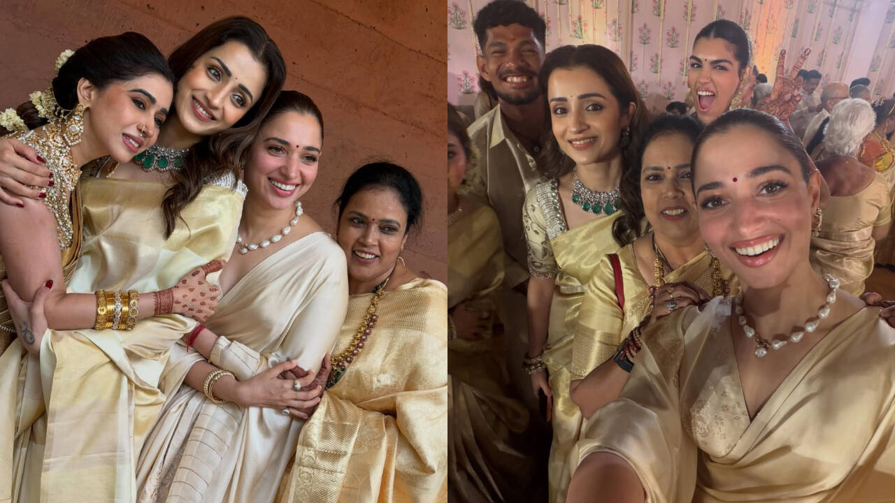 tamannaah bhatia at wedding