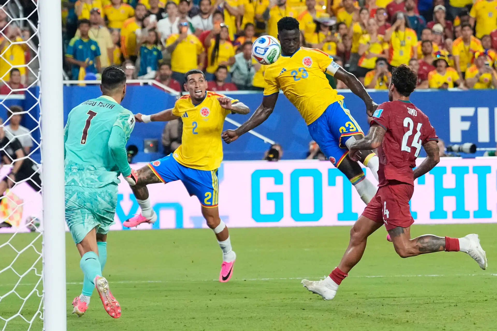 Colombia wins Group K after 0-0 draw with Portugal; both squads already into World Cup knockouts
