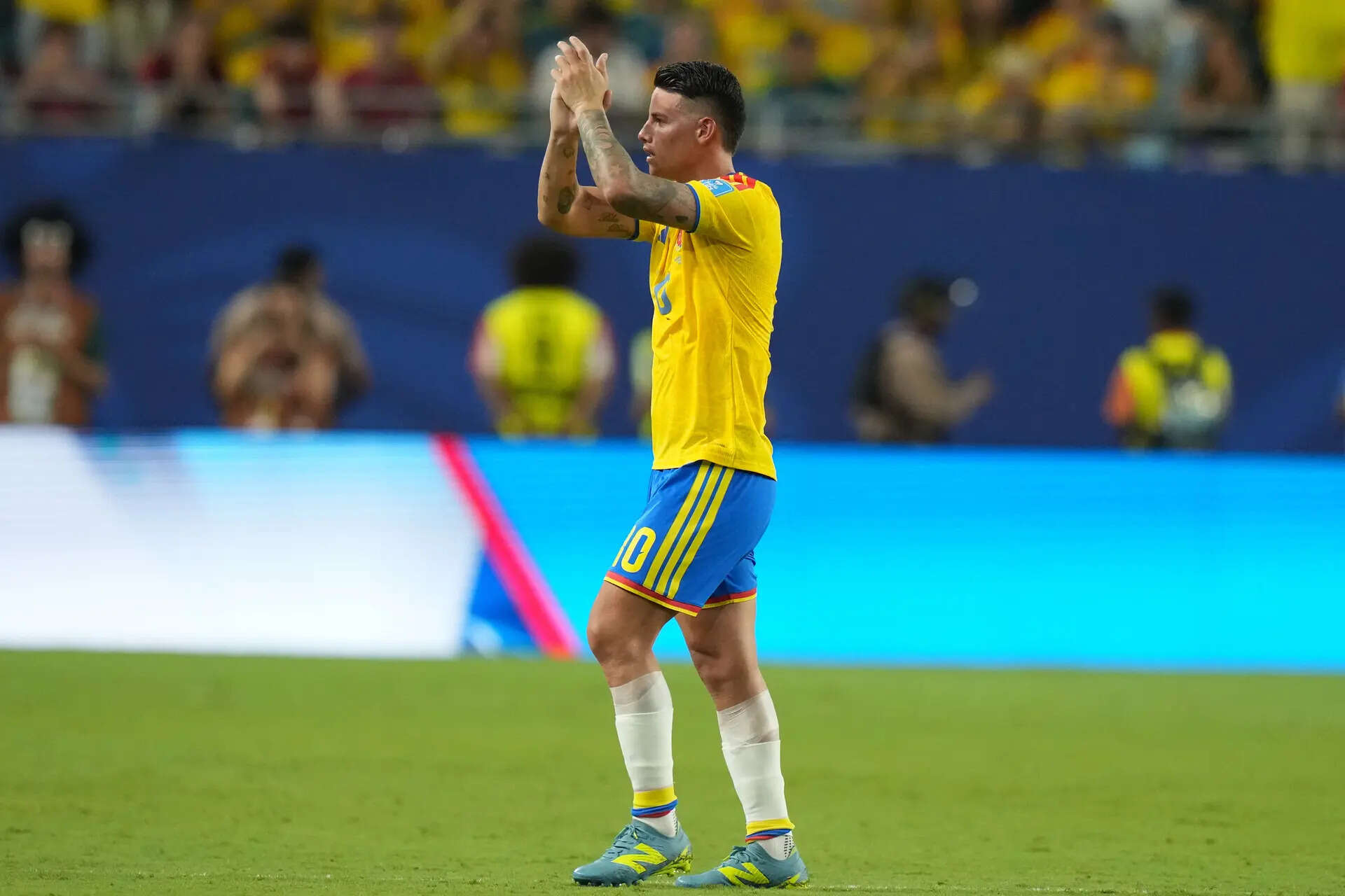 Colombia drew 0-0 with Portugal in Group K and finished first in the group; both teams have entered the World Cup knockout rounds