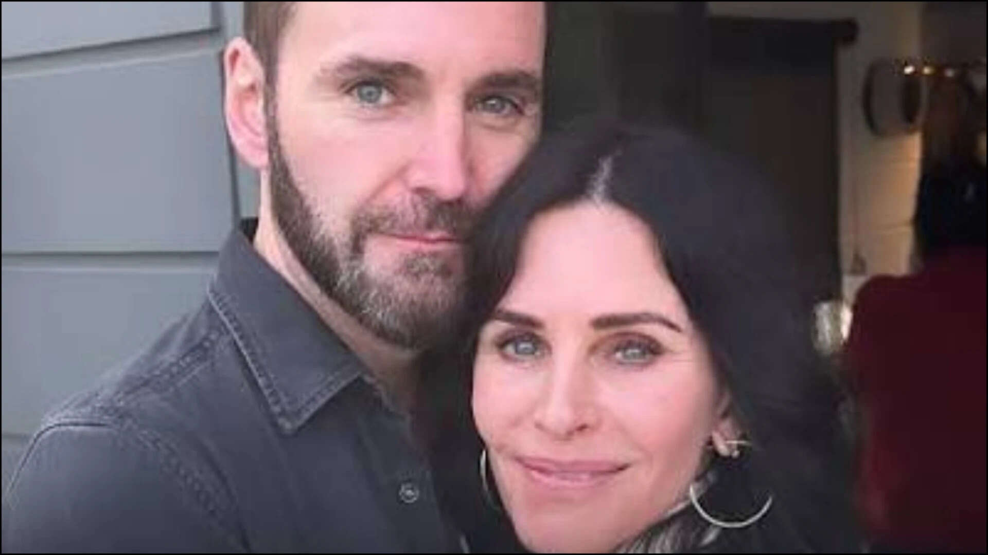 Courteney Cox and Johnny McDaid